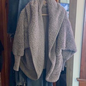 Super soft teddy bear light weight coat